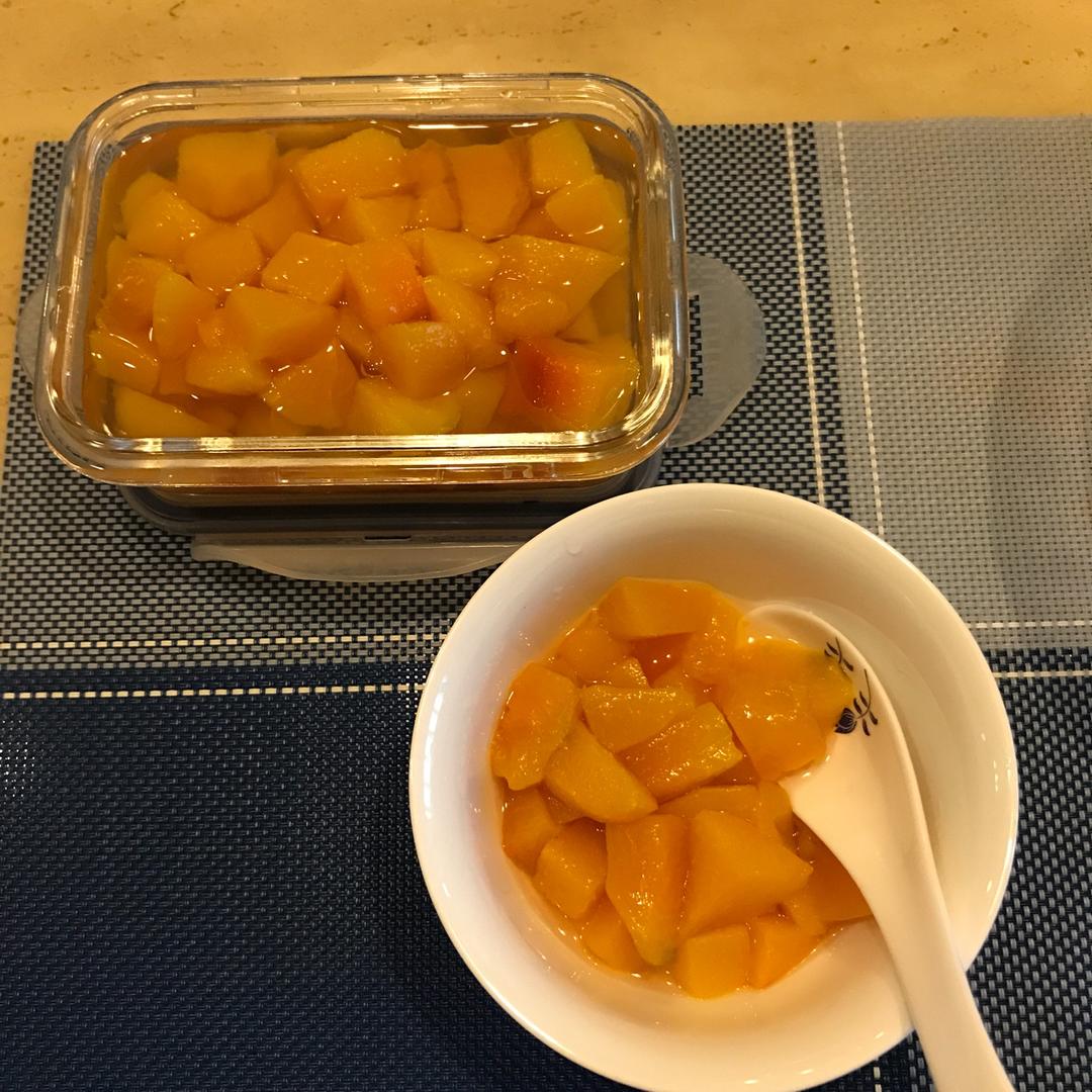 糖水黄桃（黄桃罐头）