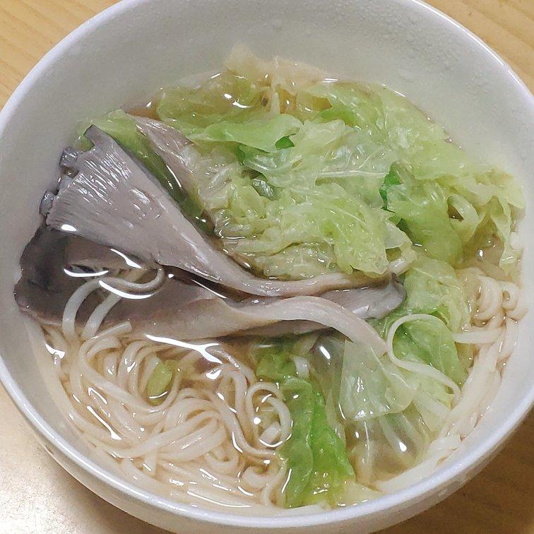 青菜香菇面