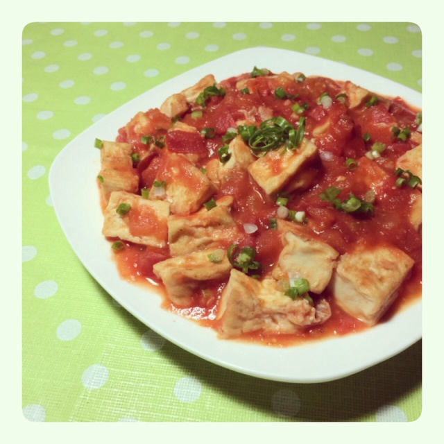 番茄豆腐