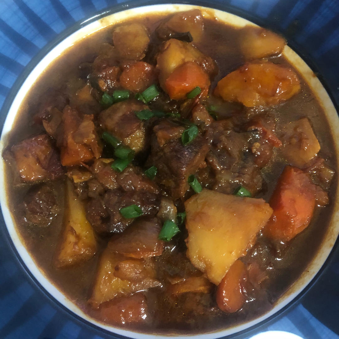 番茄土豆炖牛腩