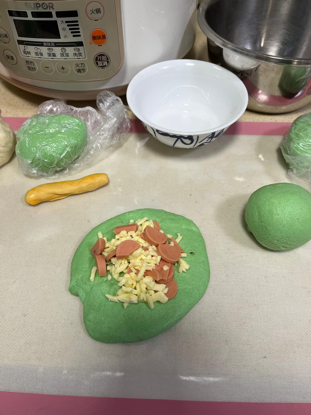 纯奶手撕吐司的做法 步骤1