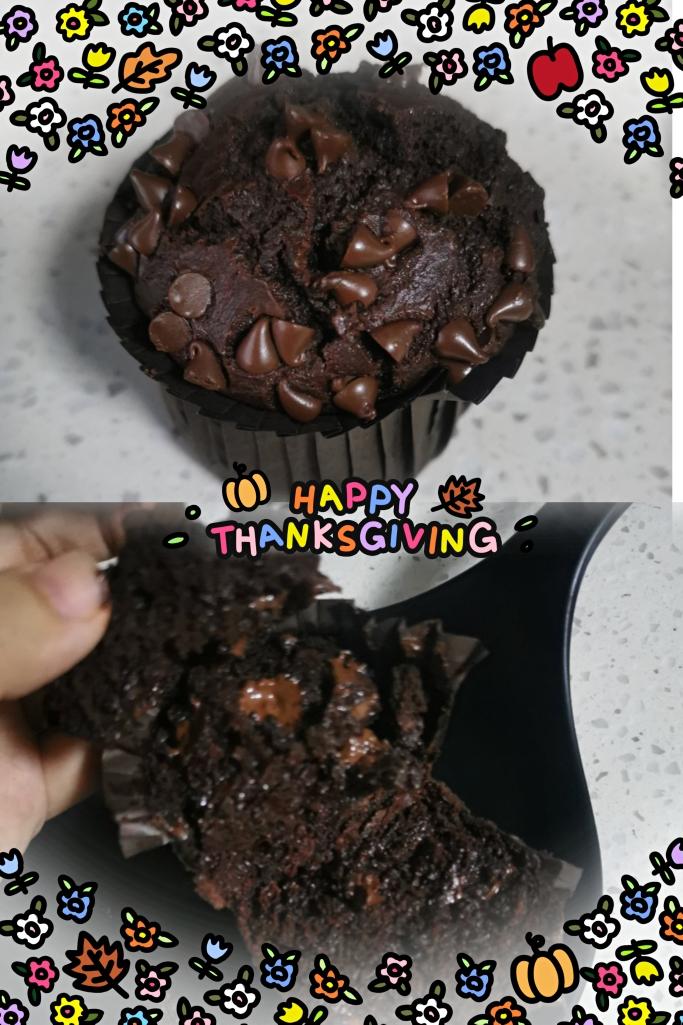 巧克力马芬【只需搅拌】的做法