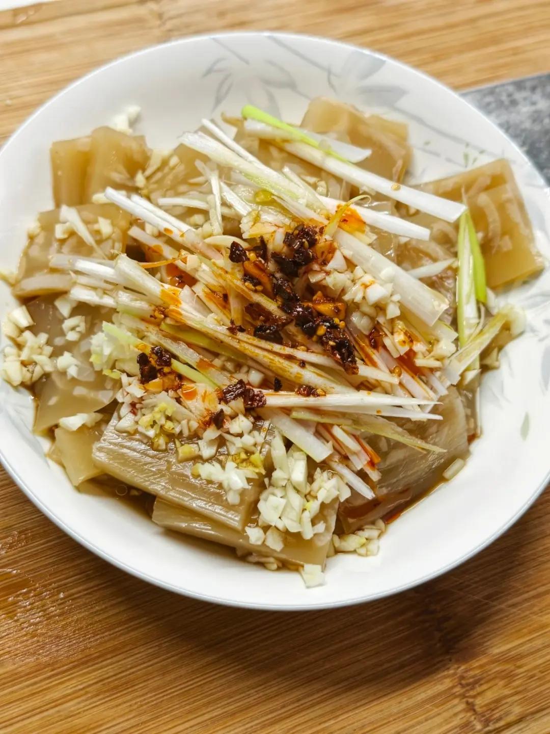水晶肉皮冻