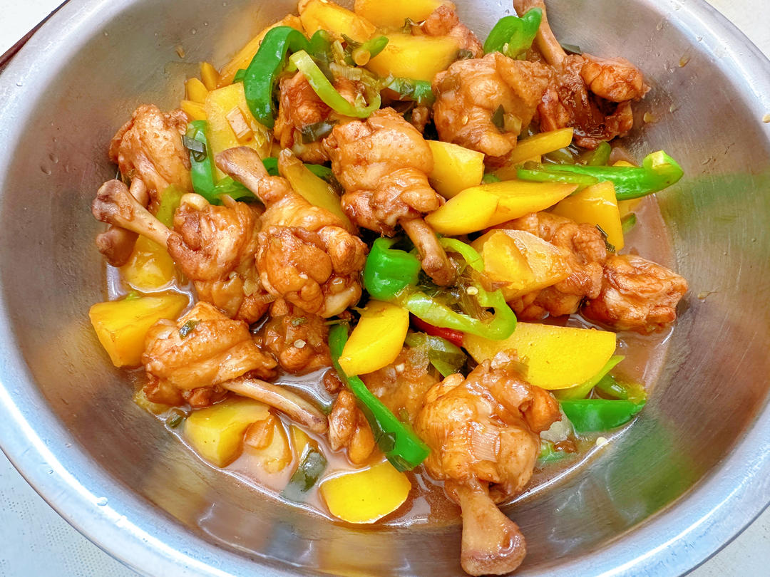 红烧土豆翅根