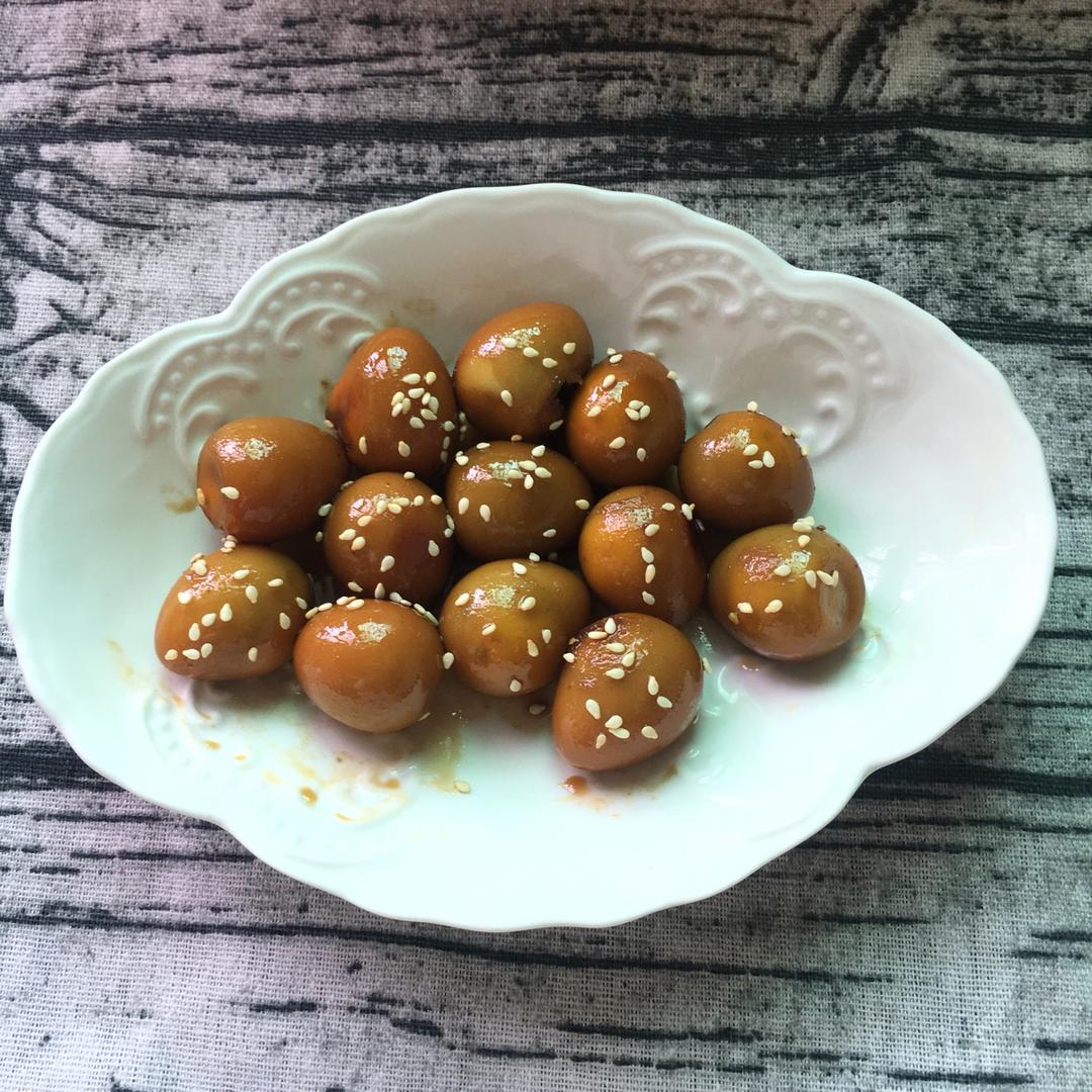 pink大绮做的红枣冻鸟蛋秘制蜜蛋