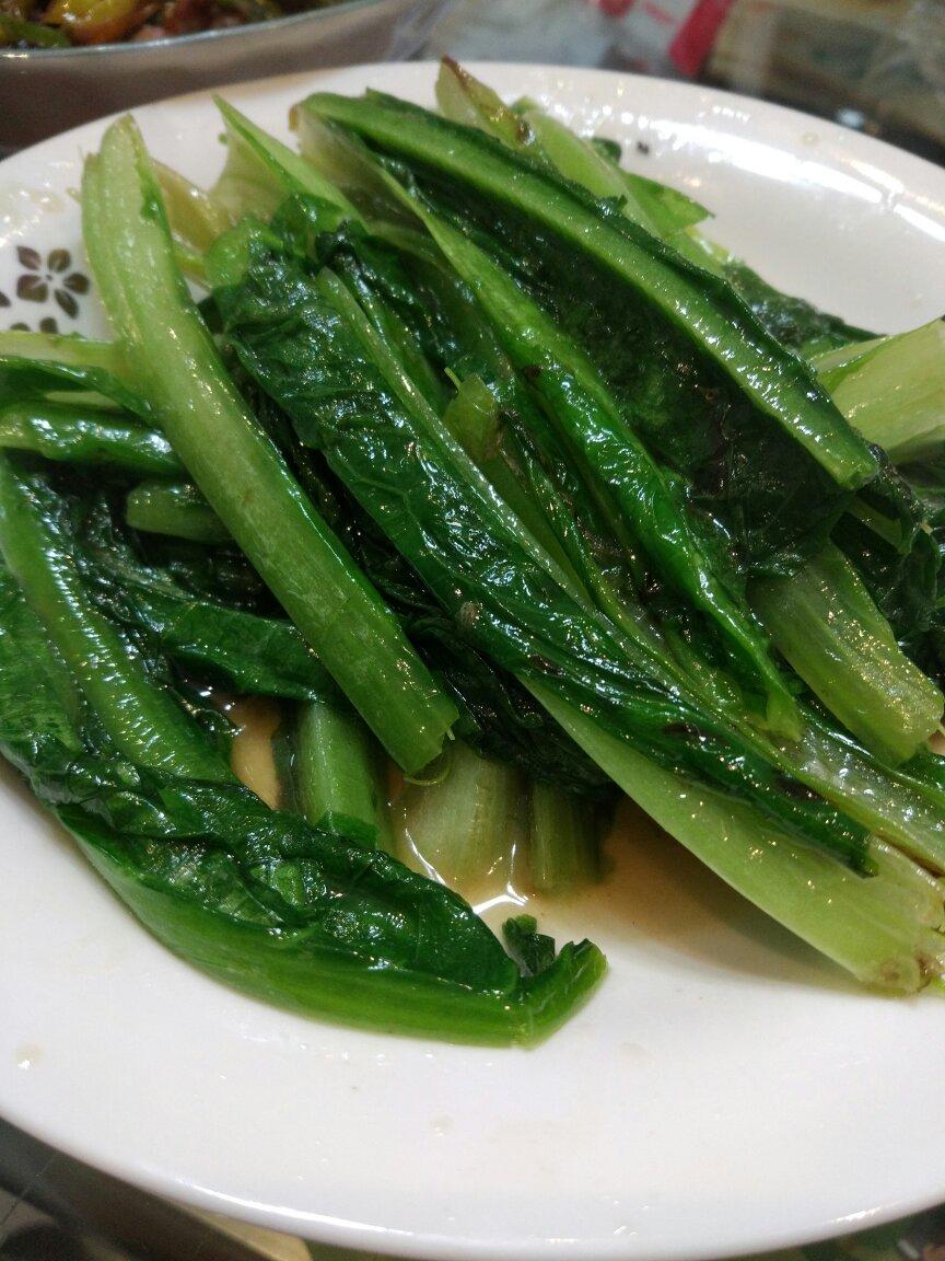 清炒油麦菜