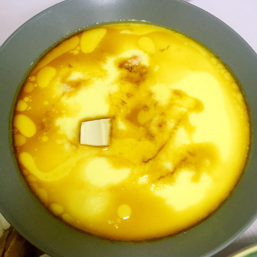 虾仁豆腐蒸水蛋