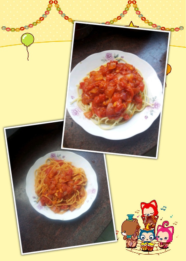 番茄肉酱意面