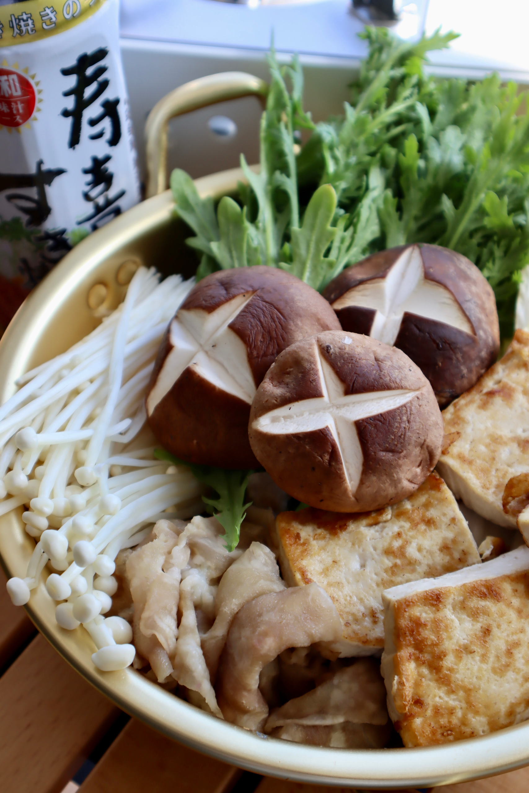露营菜谱—寿喜锅的做法