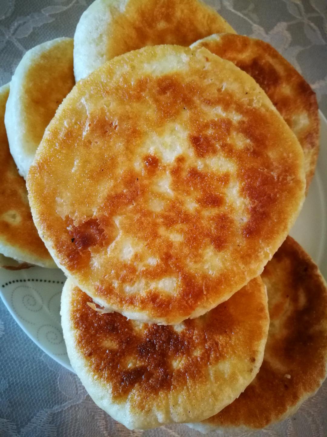 发面油酥小糖饼