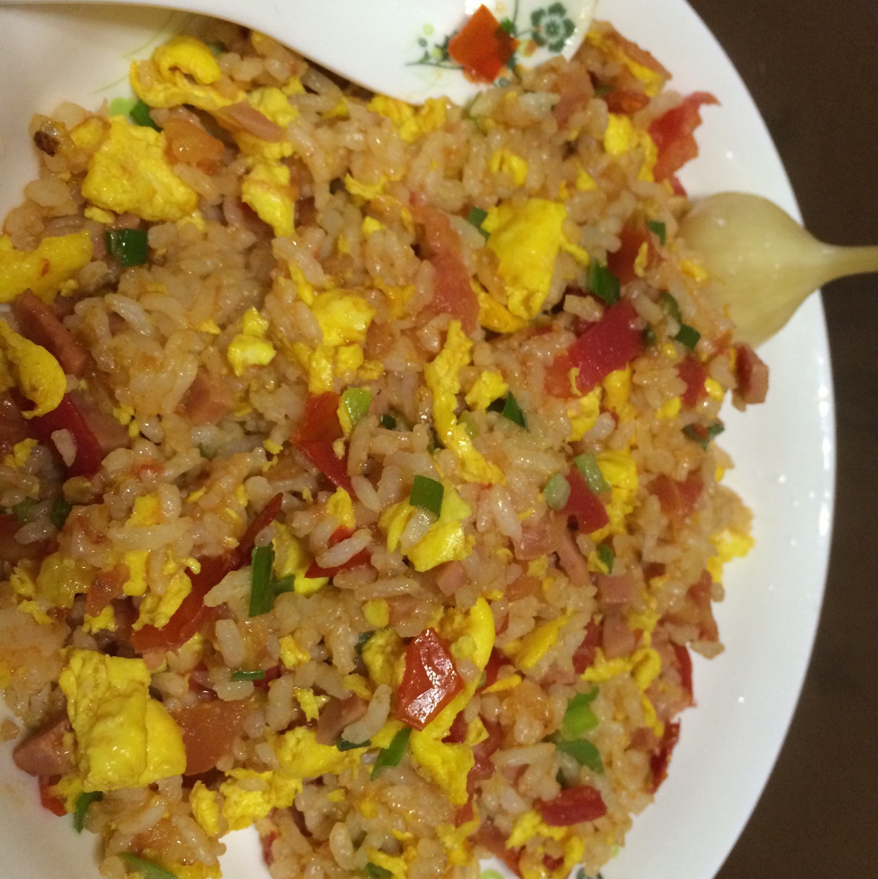 番茄鸡蛋炒饭