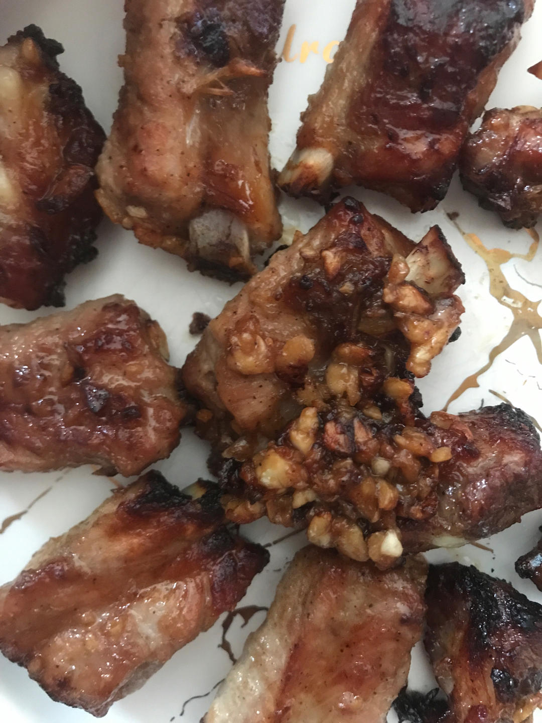 蒜香空气炸锅排骨