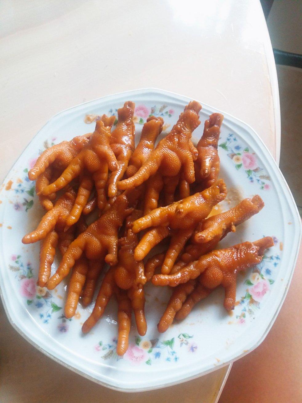 秘制红烧鸡爪