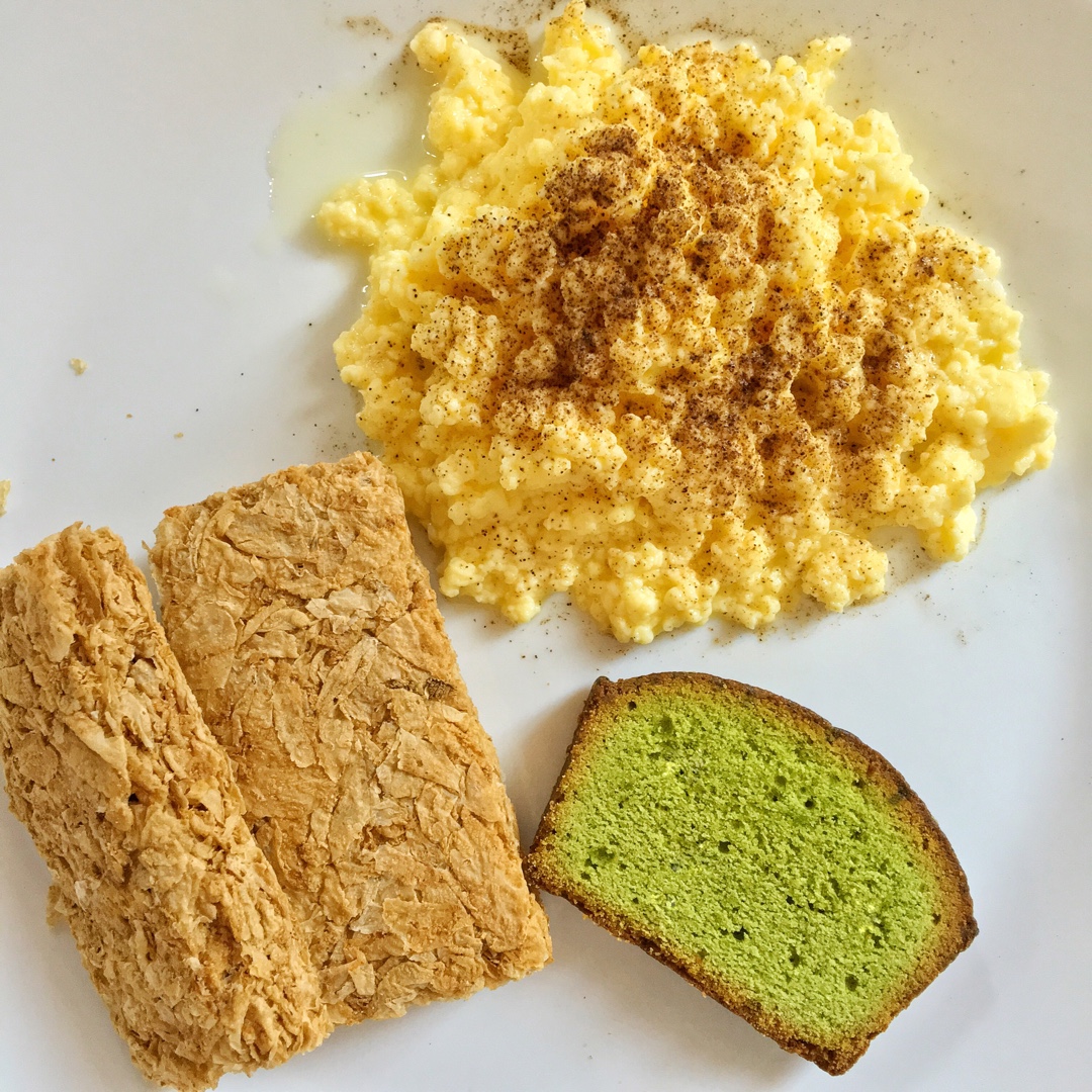 q悦谨做的scrambledegg