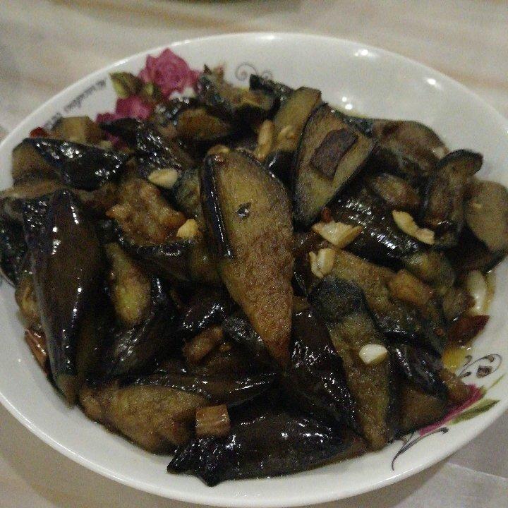 红烧肉沫茄子