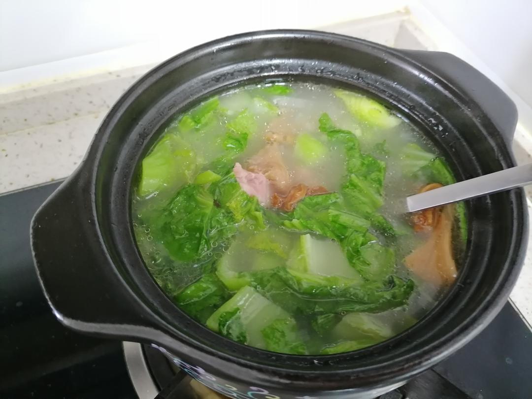 咸骨芥菜汤(减脂餐)