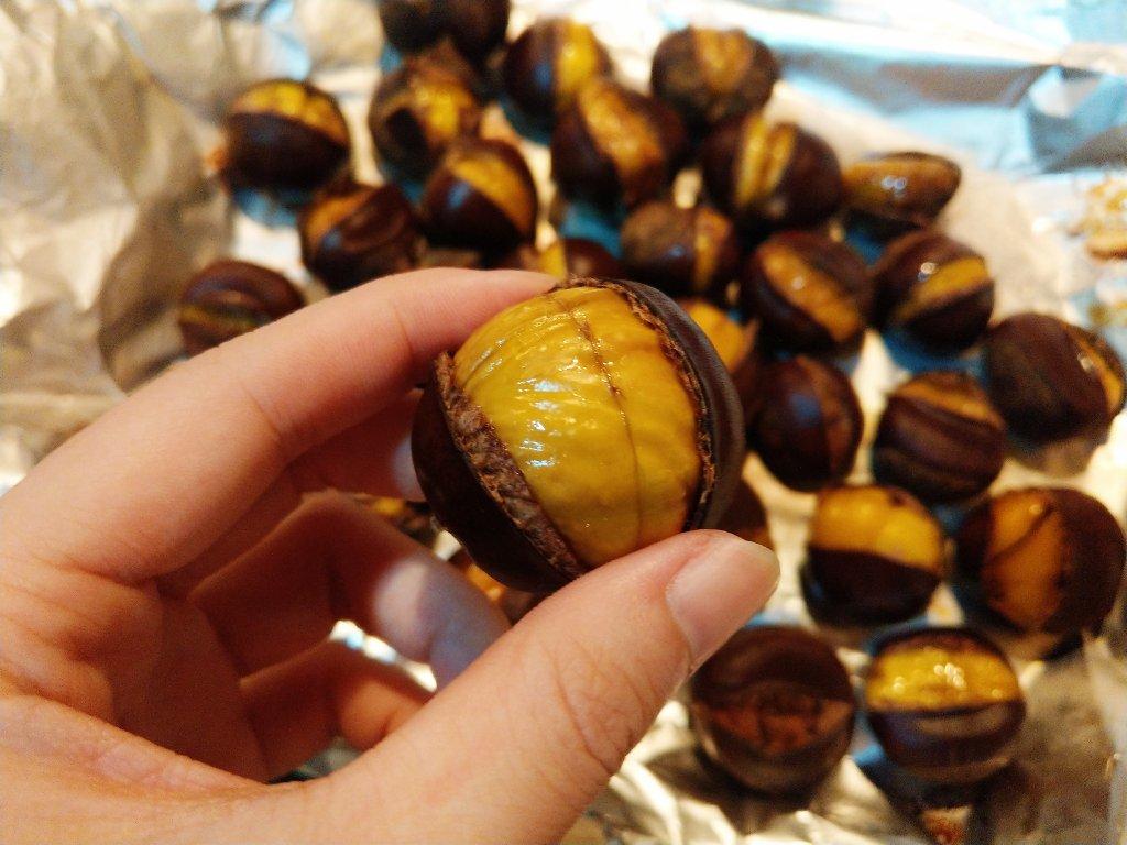 糖烤板栗，懒人法，味道绝了