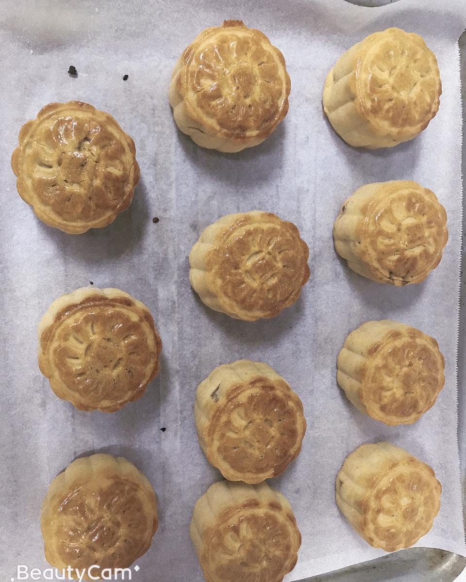 豆沙月饼（一天回油）