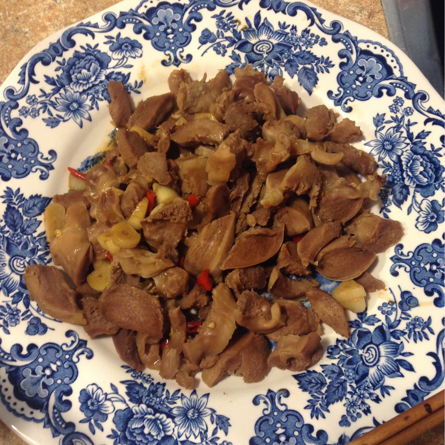 小米椒爆鸡胗