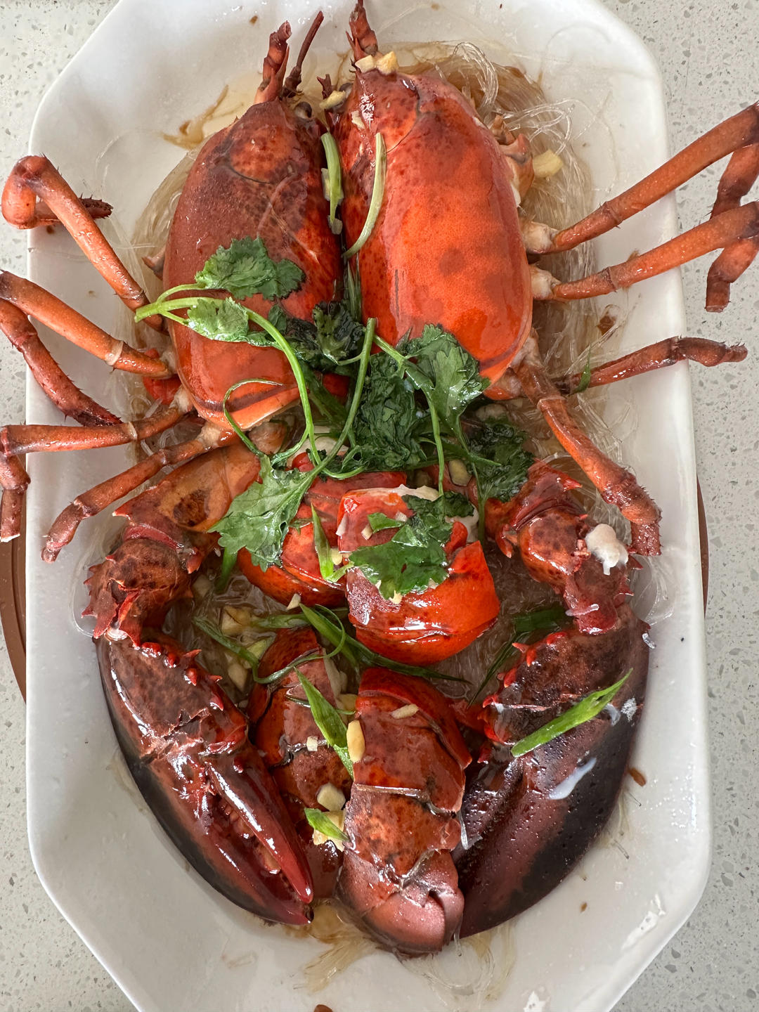 蒜蓉粉丝蒸波龙