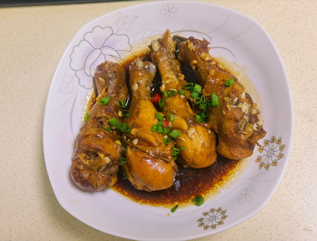 电饭锅蒜香鸡腿