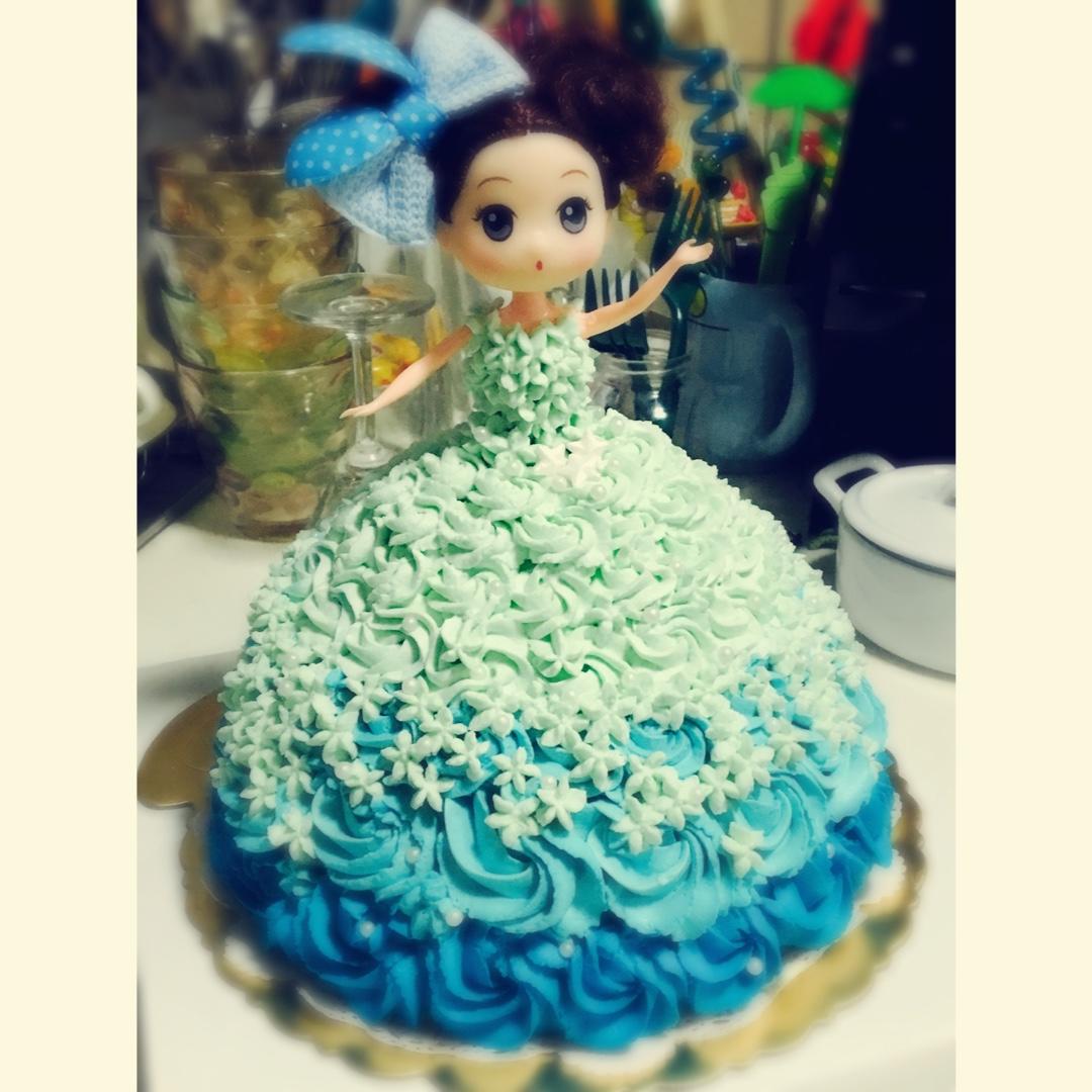 超级简单的小迷糊公主，渐变玫瑰装饰~！秒懂~！！