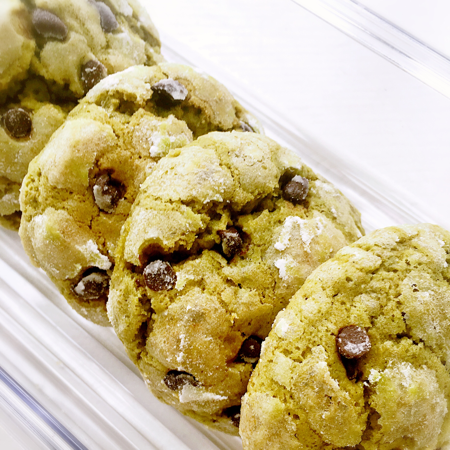 抹茶奶酪巧克力曲奇 Matcha Cream Cheese Choc Cookies