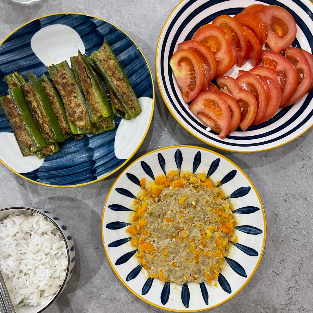 米饭杀手青椒酿肉