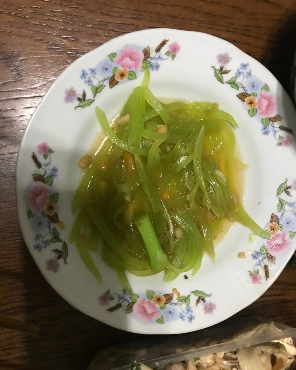 凉拌莴笋丝