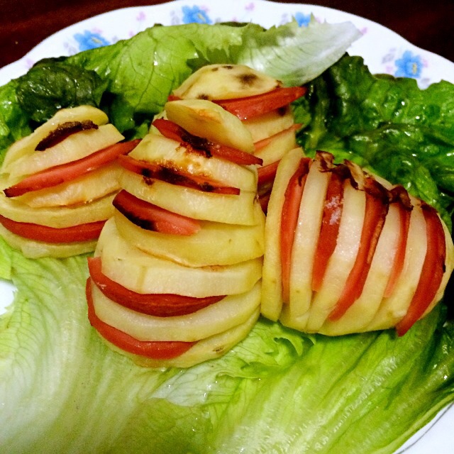 培根风琴烤土豆