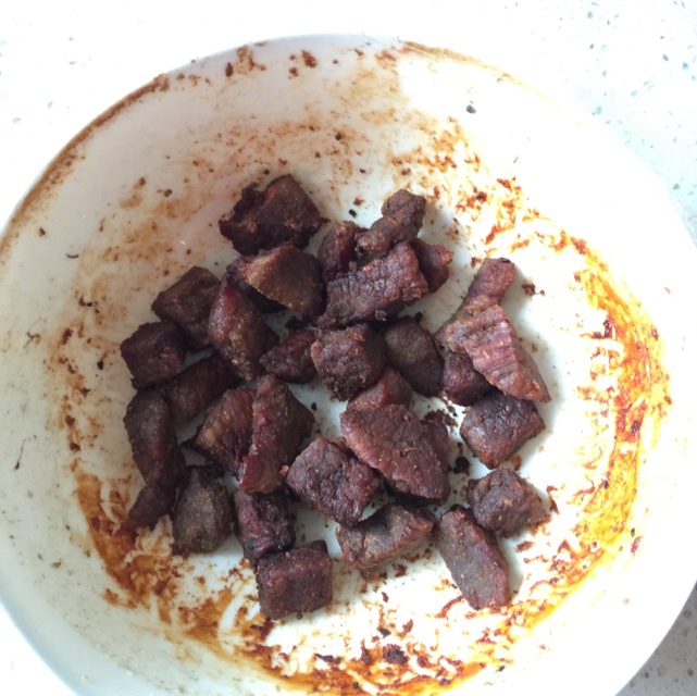 懒人版微波牛肉干