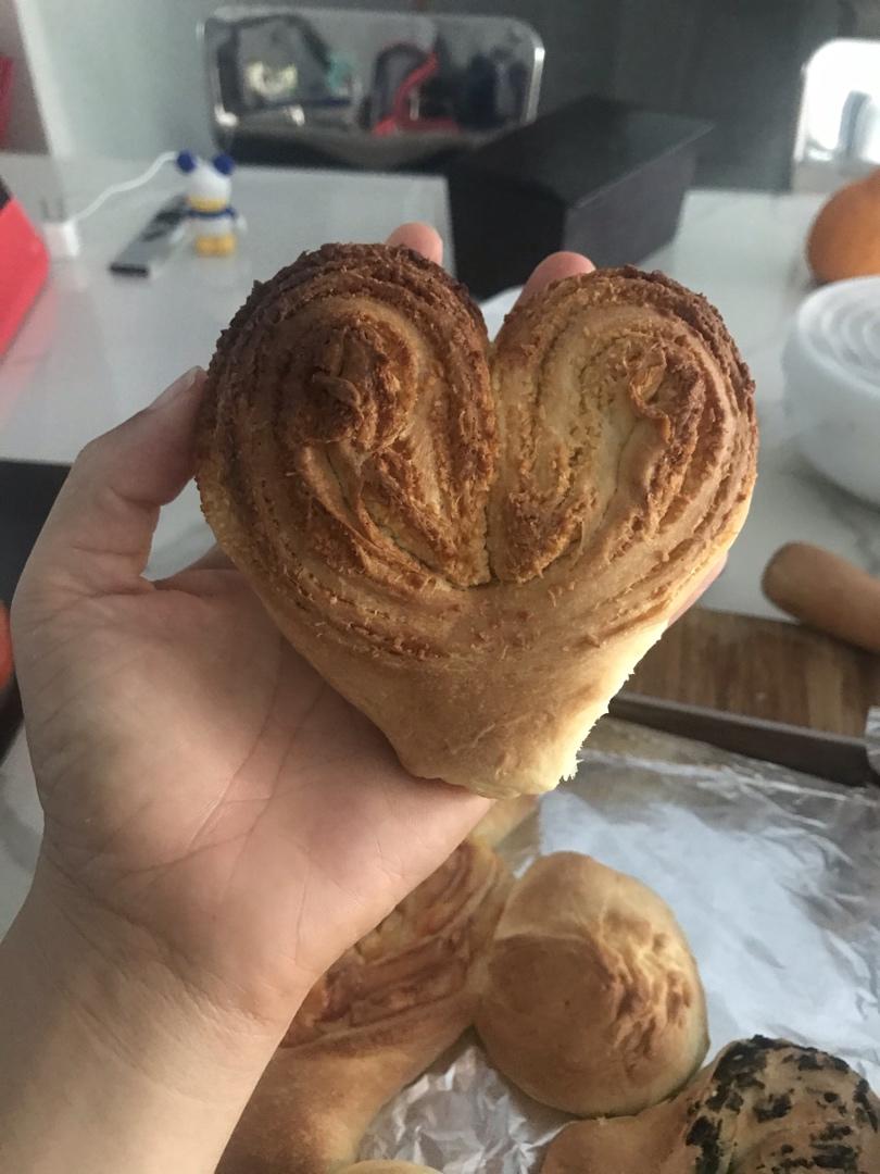 🍞烘焙｜手撕椰蓉奶香面包（面包机出手套膜）