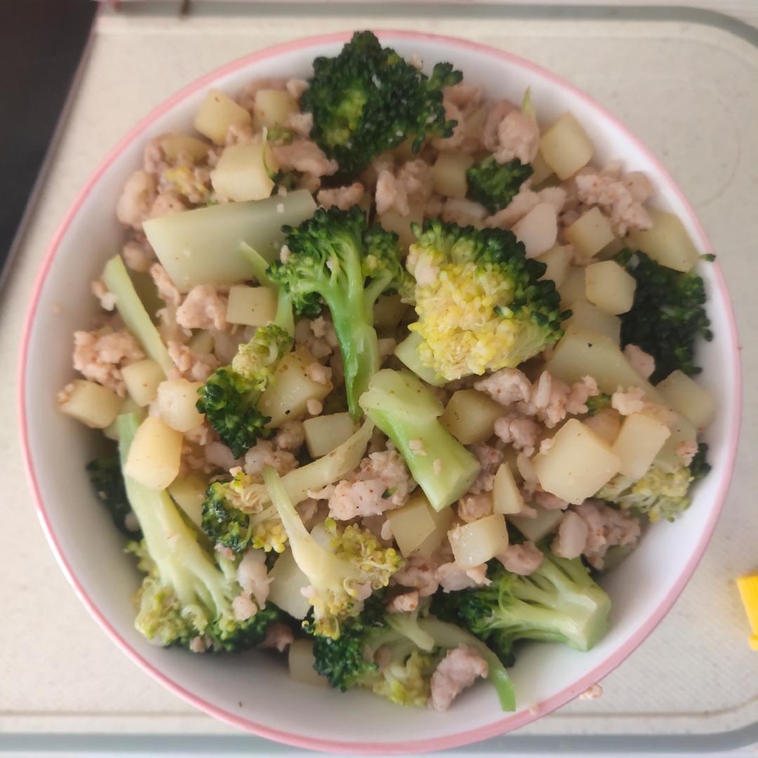 超下饭！孜然土豆西兰花