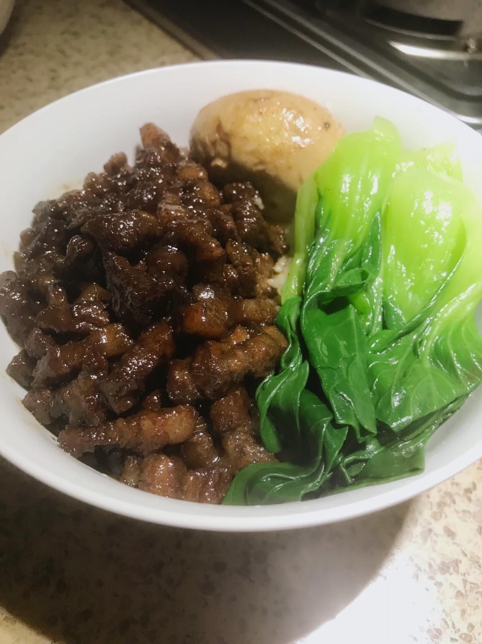 北台湾传统卤肉饭（滷肉饭）