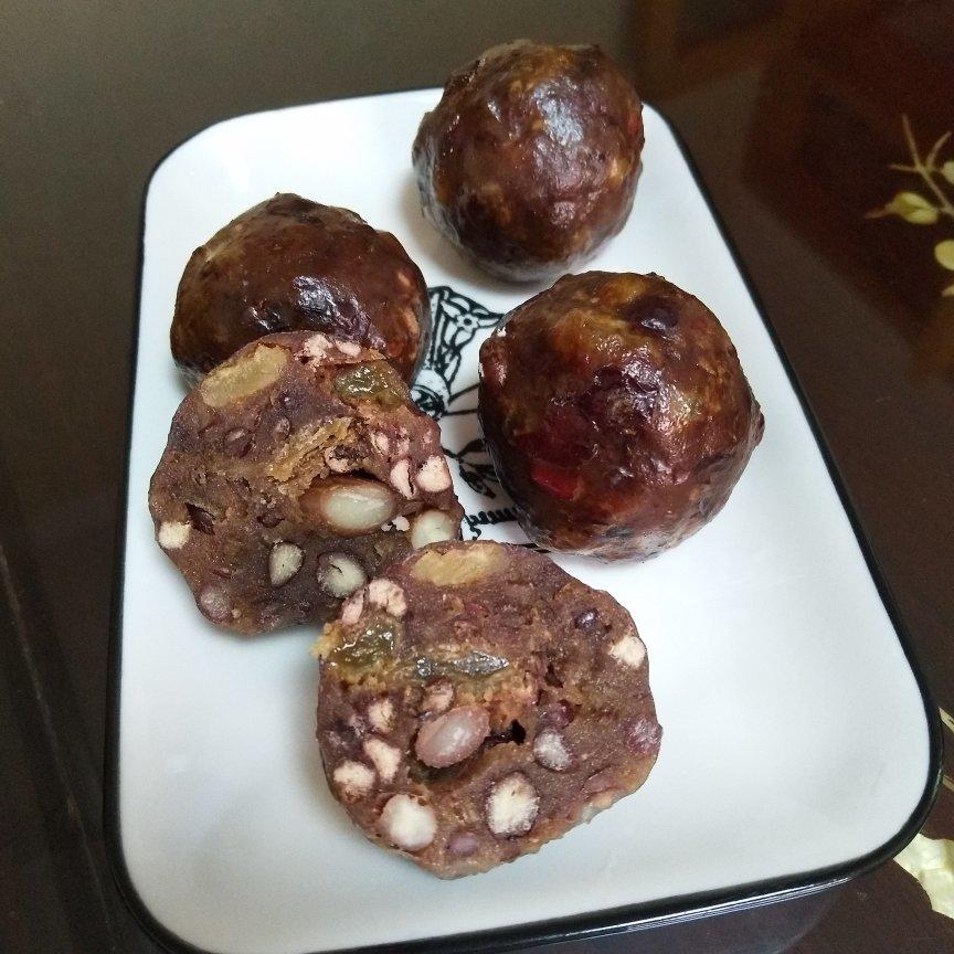 网红粘豆包：蜜豆红枣粘豆包
