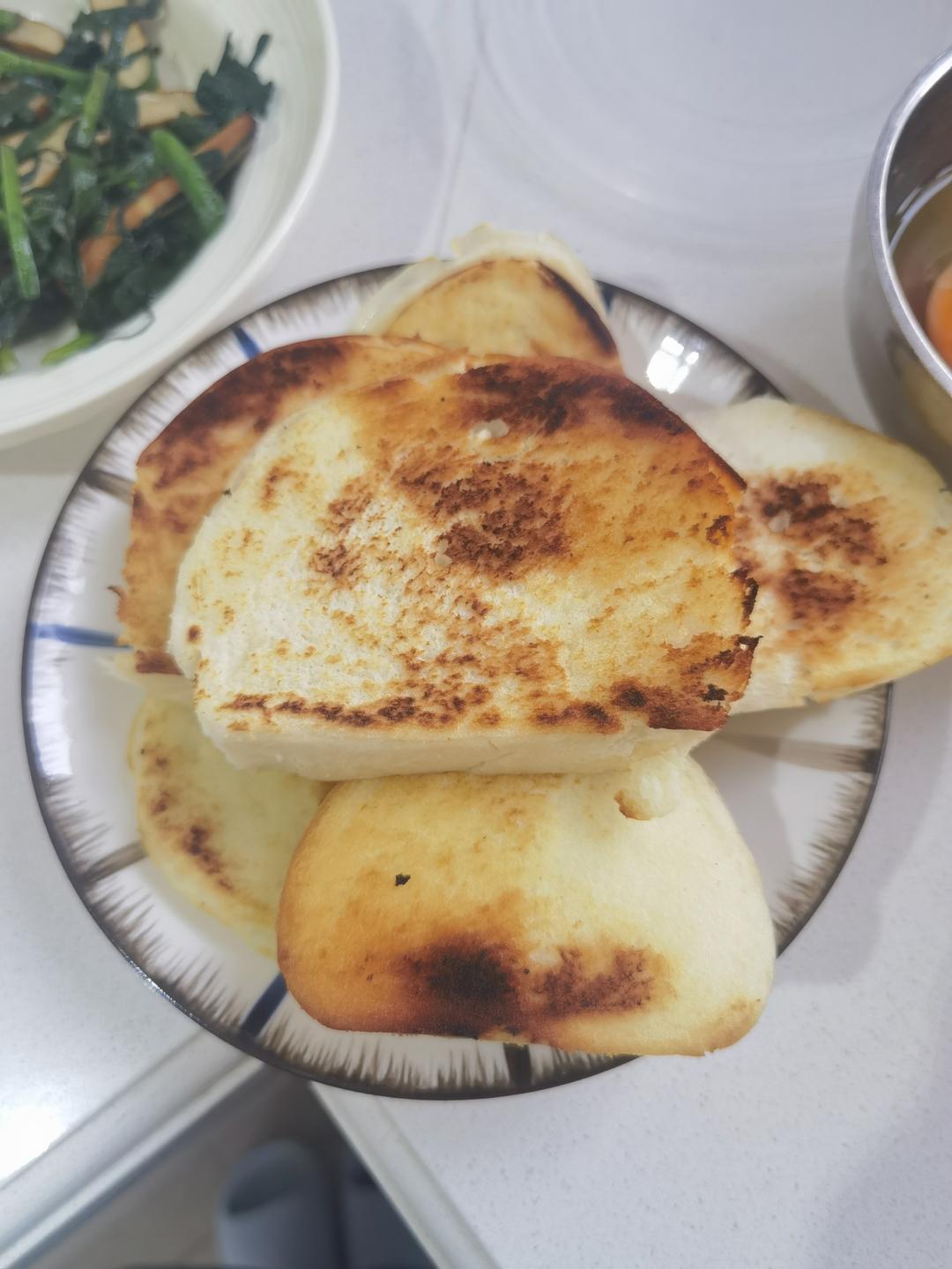 香煎馒头片