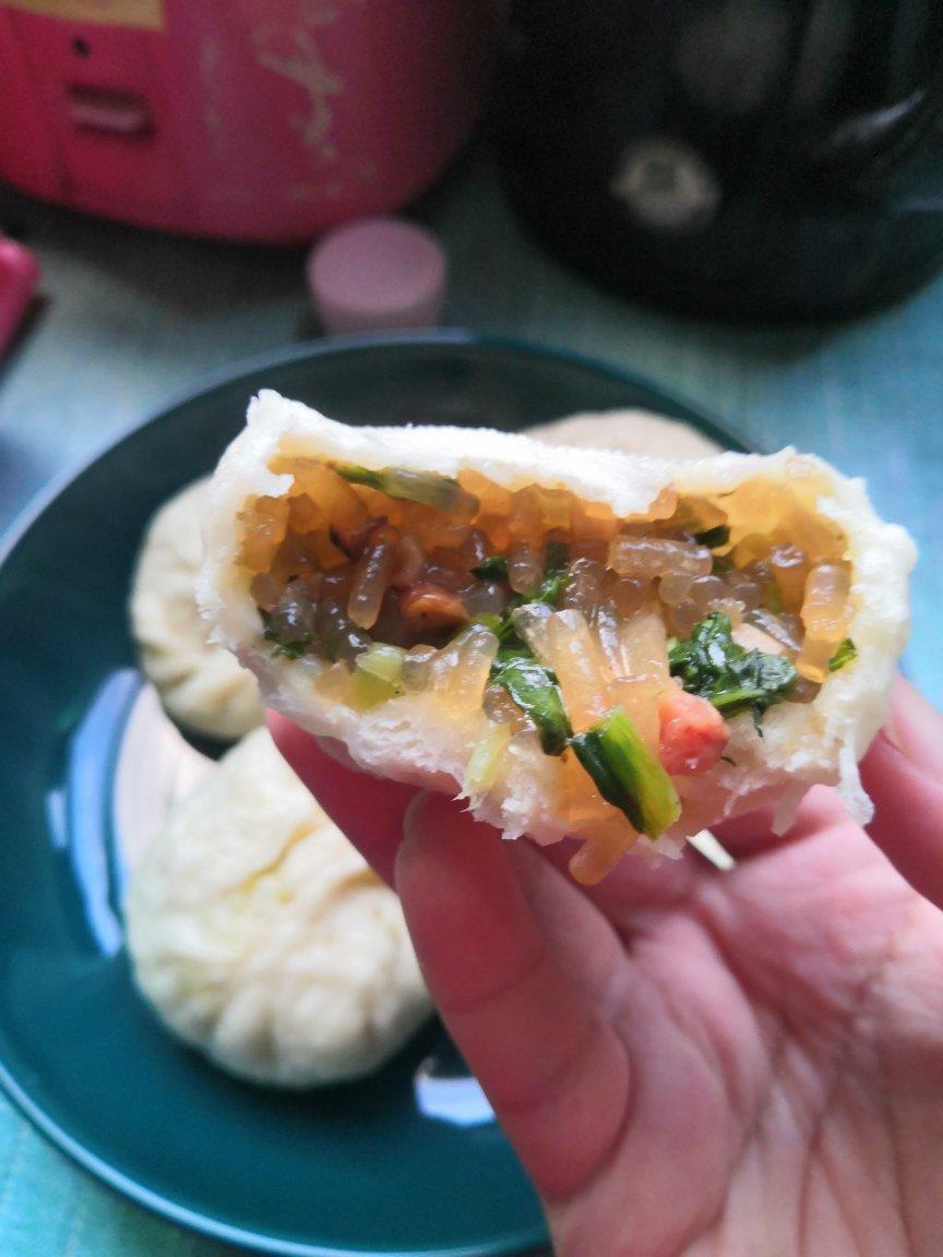 青菜粉条素包子（包子馅）