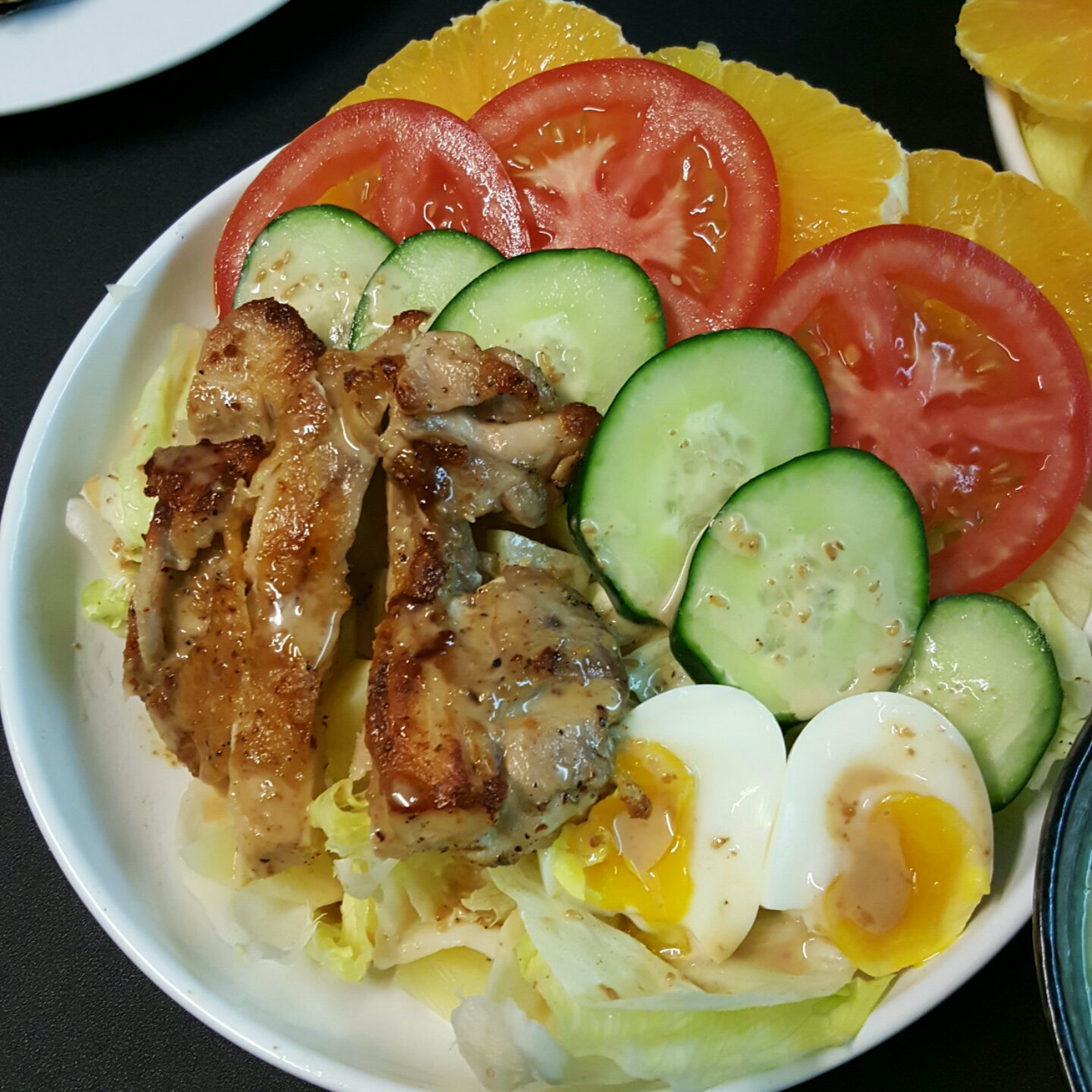 鸡肉蔬菜沙拉