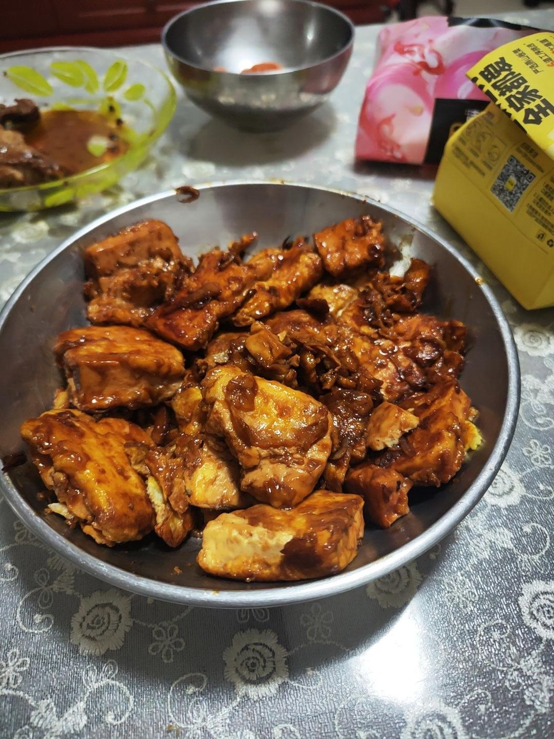 最下饭的锅塌豆腐