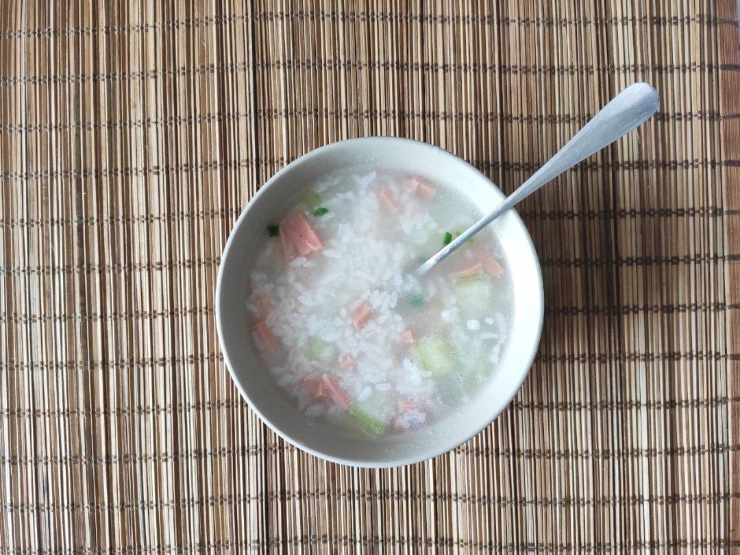 冬瓜瘦肉粥(夏季)