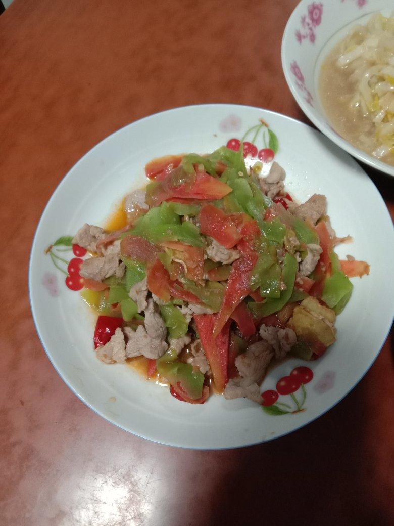 莴笋炒肉片