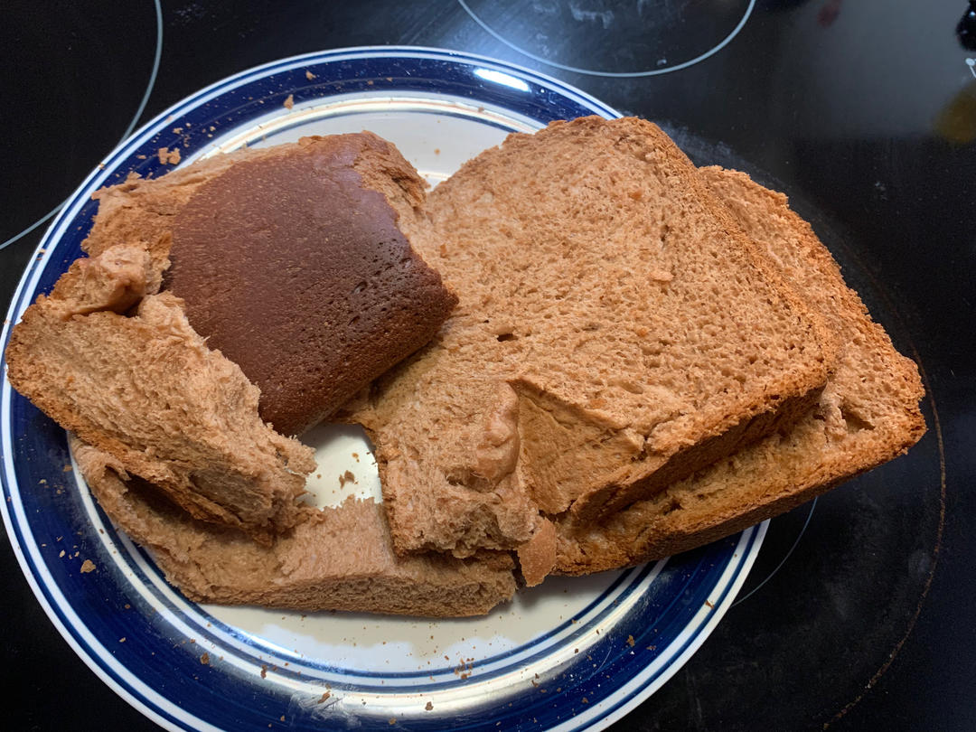 面包机做巧克力吐司