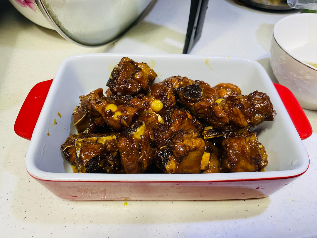 糖醋排骨/糖醋小排（不放油）（12345口诀做出正宗上海本帮）