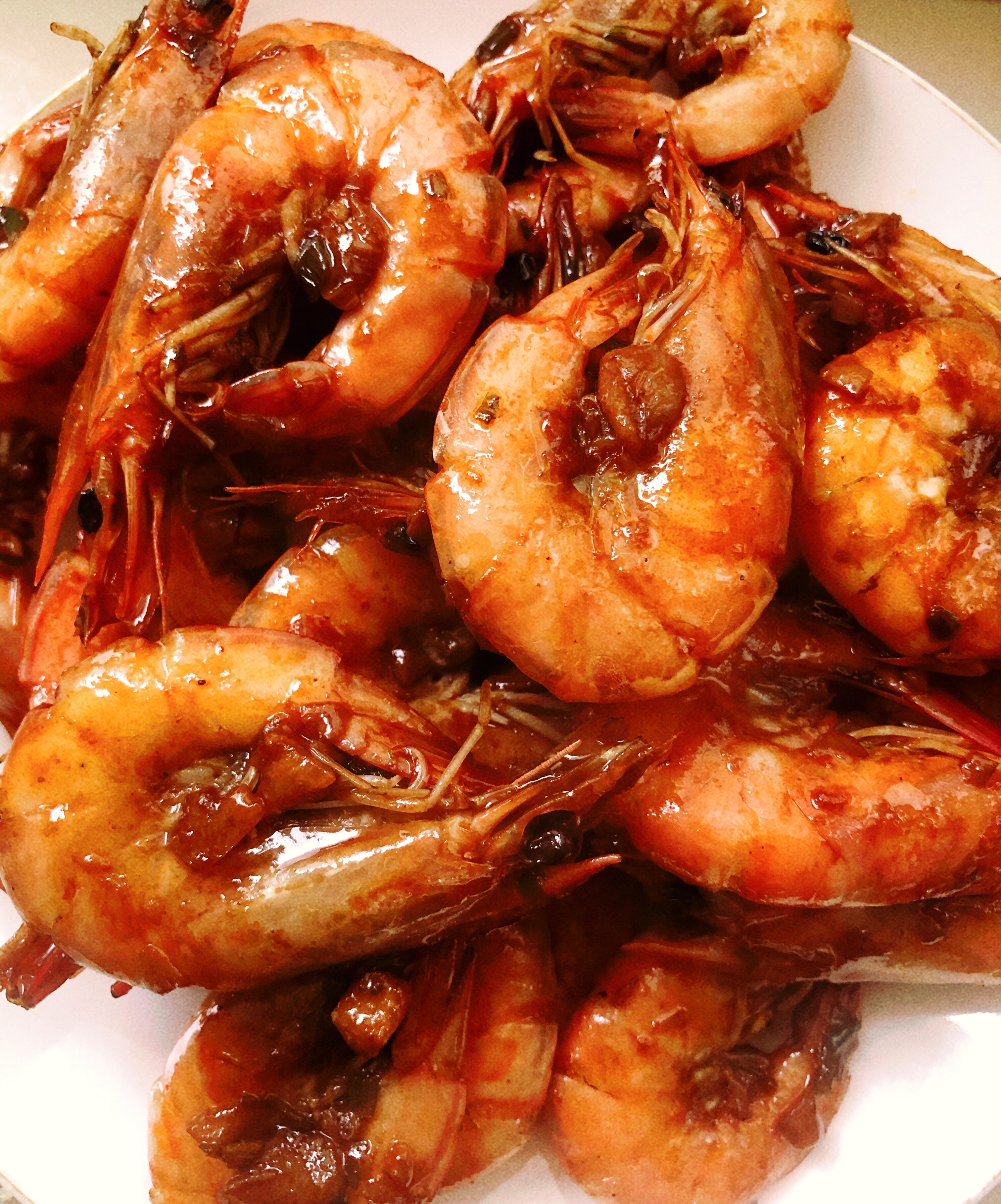 营养健康简单快速的油焖红烧大虾的做法