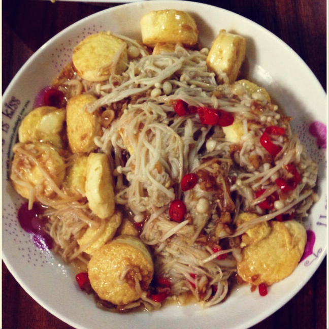 金针菇日本豆腐