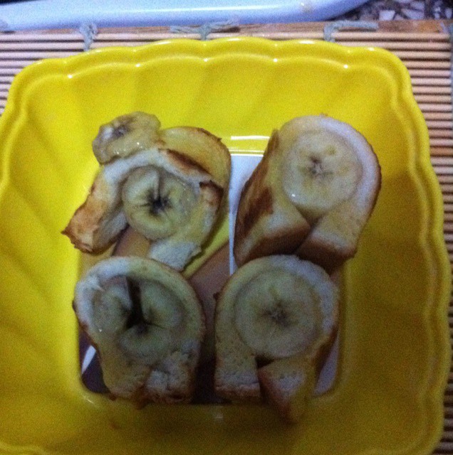 香蕉吐司卷