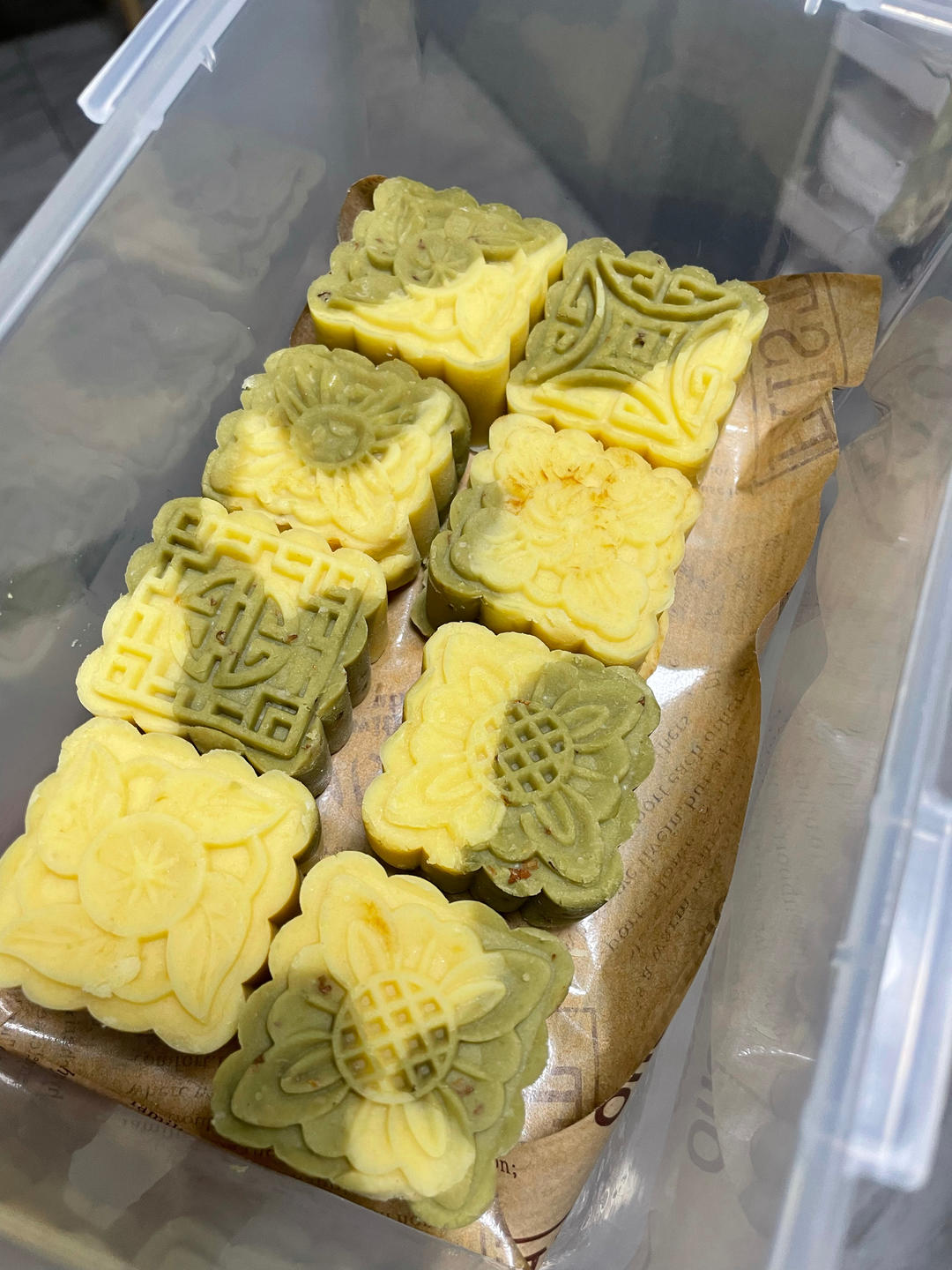 融在舌尖的奶香绿豆糕