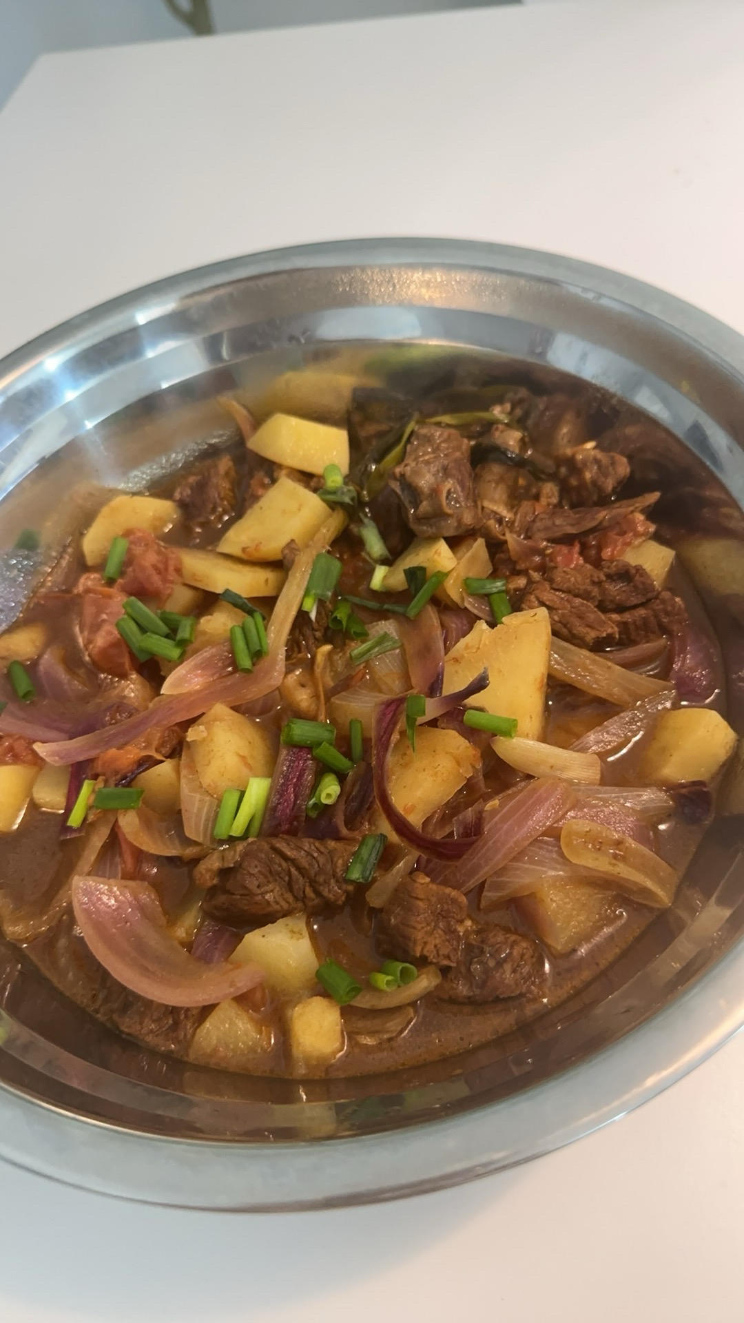 土豆炖牛肉