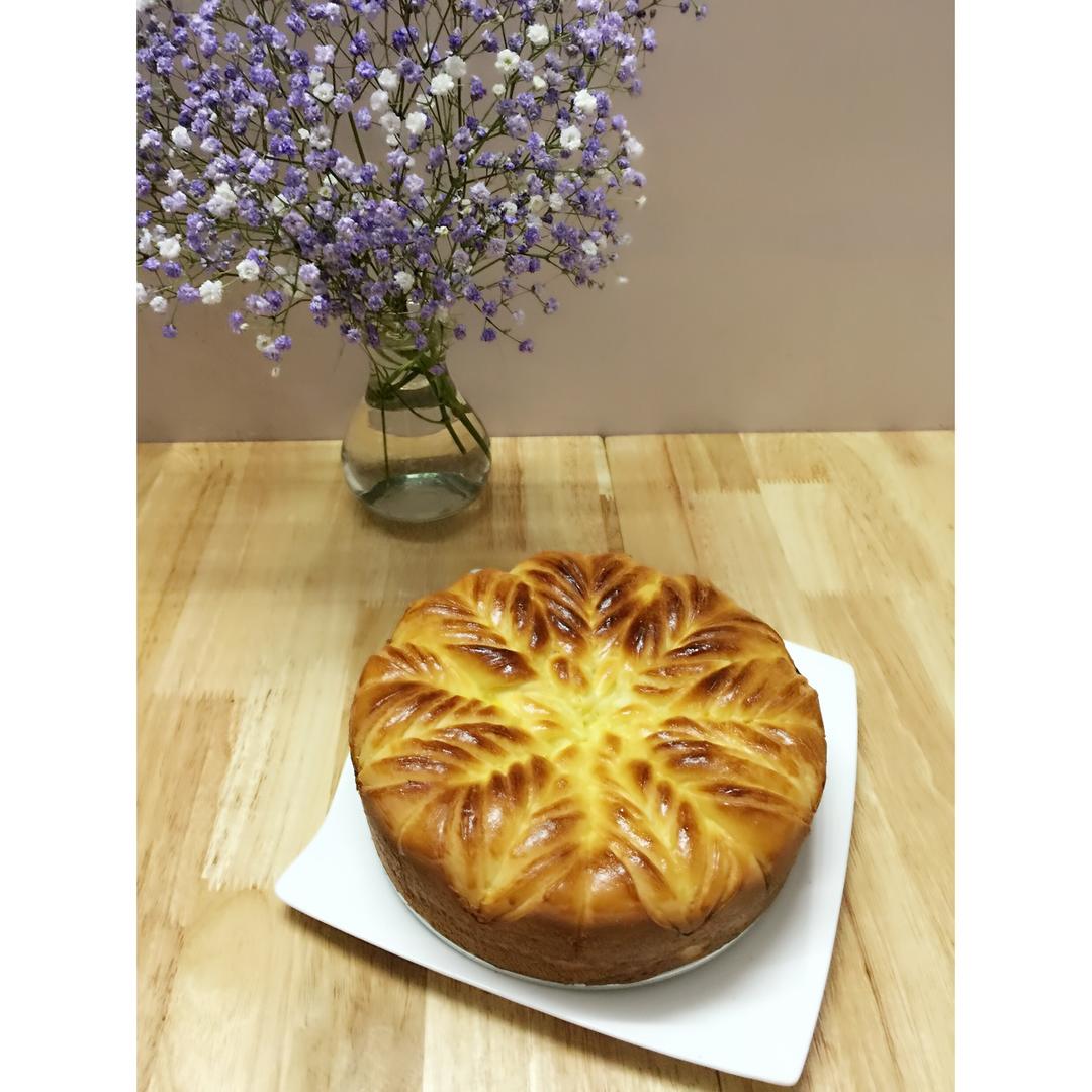 手撕千层花朵面包