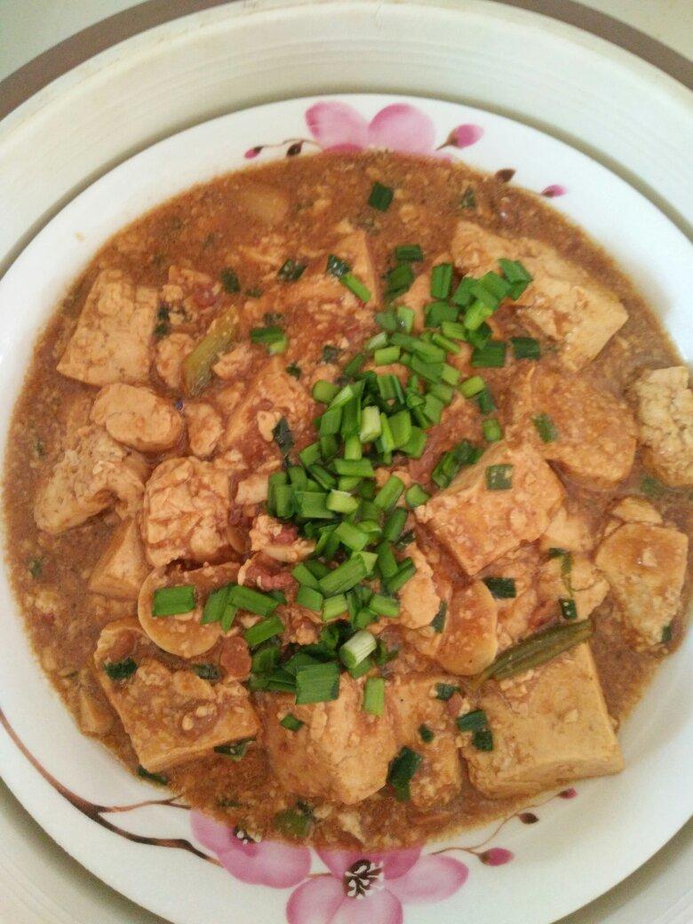肉末酱豆腐